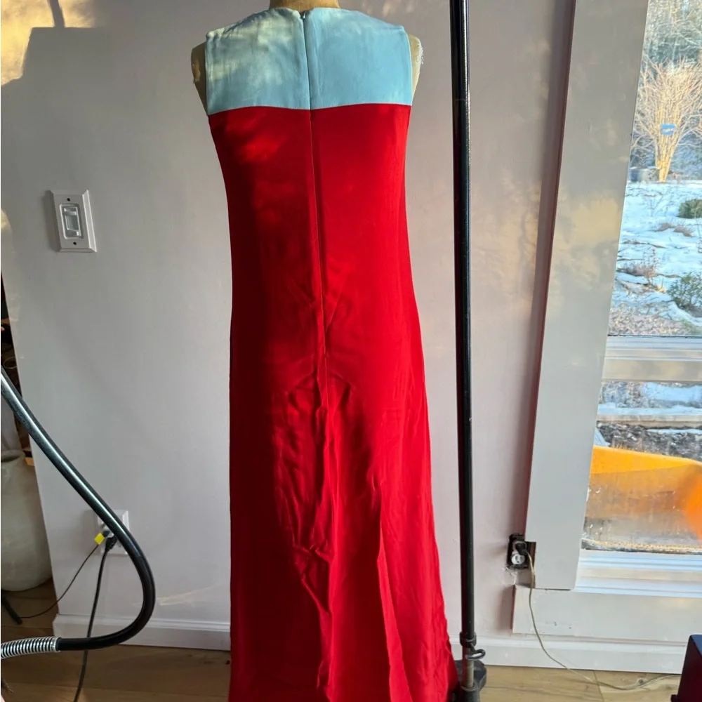 Lisa Perry Barney’s Colorblock MAXI Dress - Picture 3 of 4